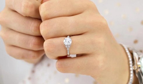 Unmatched Fire: The Beauty of Lily Arkwright Round Lab Diamond Rings